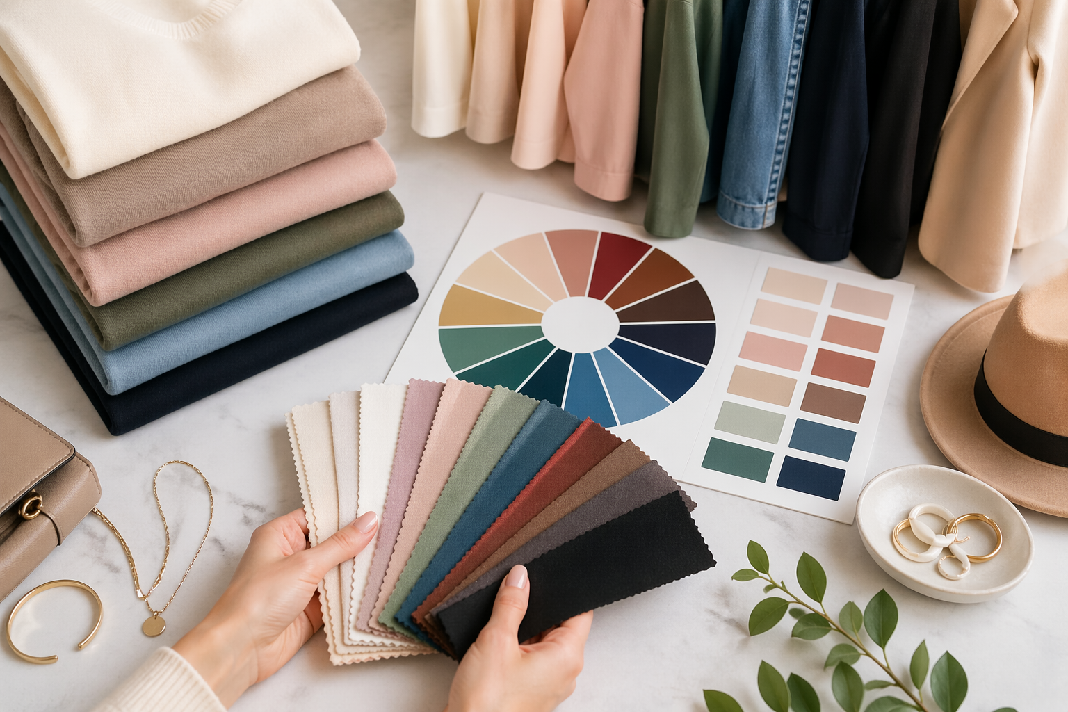 capsule wardrobe color palettes