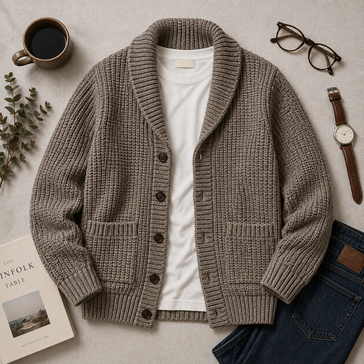 Chunky Knit Cardigan
