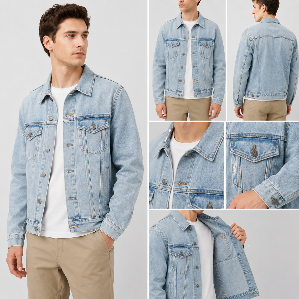 Light Wash Denim Jacket