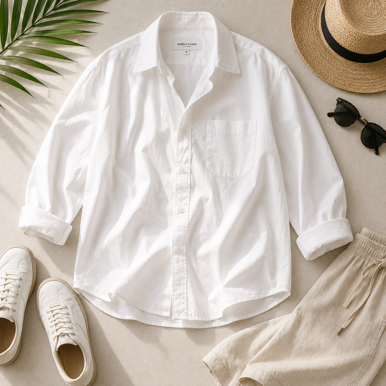 Oversized Cotton Poplin Shirt