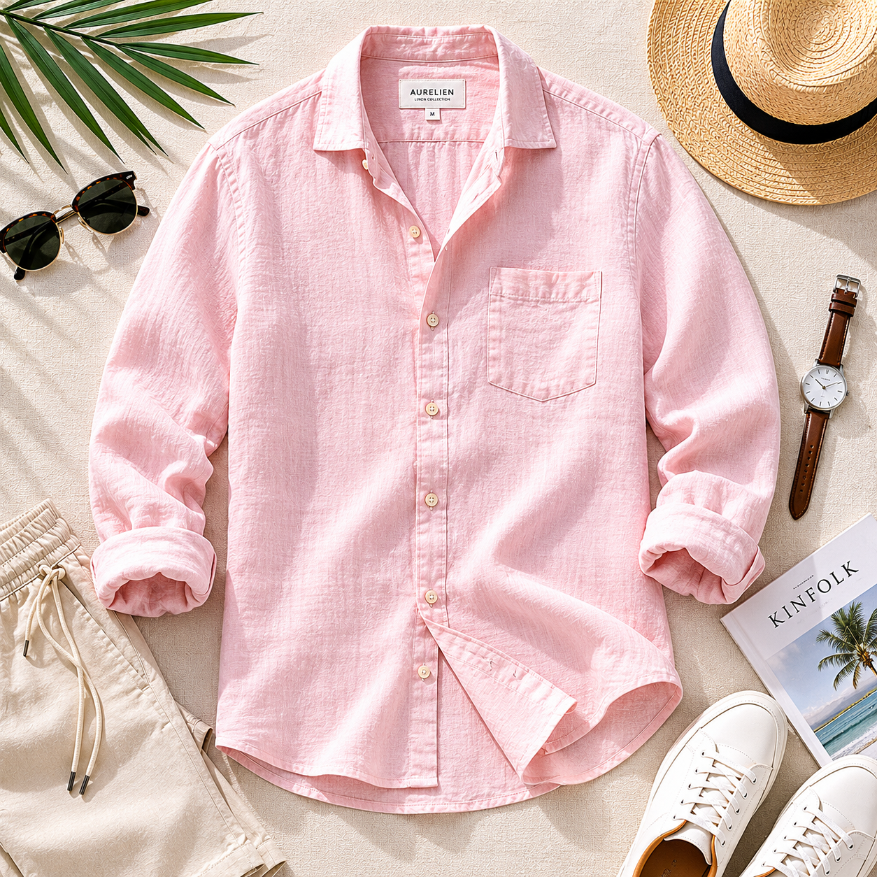 Pastel Linen Shirt