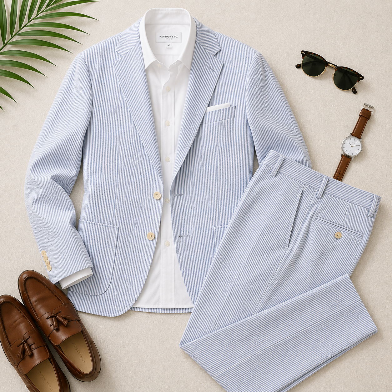 Men's Seersucker Suit