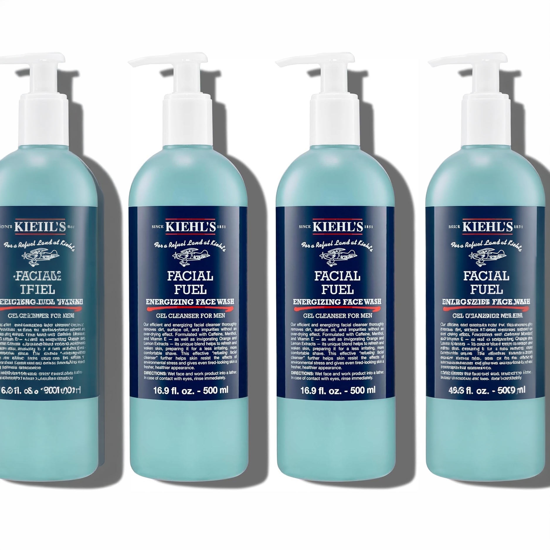 Kiehls Facial Fuel Grooming Products